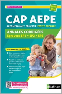 Annales corrigées CAP AEPE