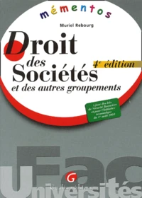 Droit des sociétés et des autres groupements