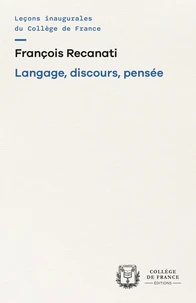 Langage, discours, pensée