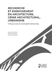 Diane Leduc - Recherche et enseignement en architecture, génie architectural, urbanisme - Influences et complémentarités.