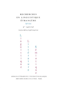 Recherches en linguistique étrangère