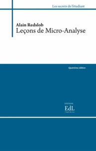 Leçons de micro-analyse