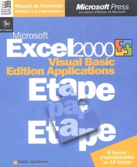 Reed Jacobson - Excel 2000 - Visual Basic Edition Applications. 1 Cédérom