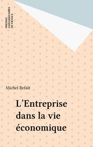 L'entreprise dans la vie économique