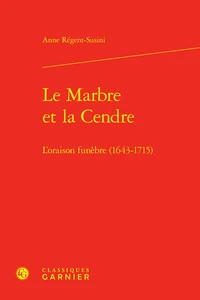 Le Marbre et la Cendre