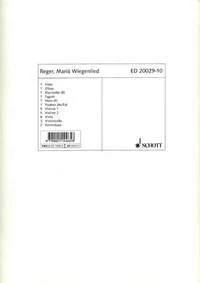 Mariä Wiegenlied (Berceuse pour l'Enfant Jésus op. 76, n° 52)