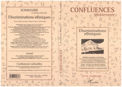Régine Dhoquois-Cohen et Olfa Lamloum - Confluences Méditerranée N° 48 Hiver 2003-200 : Discriminations ethniques.