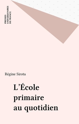 L'école primaire au quotidien