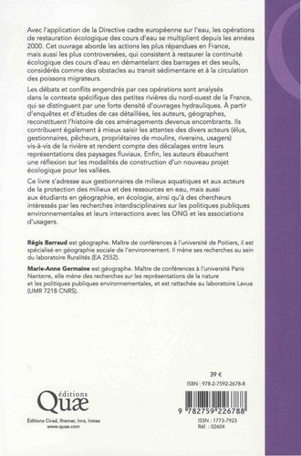 Démanteler les barrages pour restaurer les cours d'eau : controverses et représentations