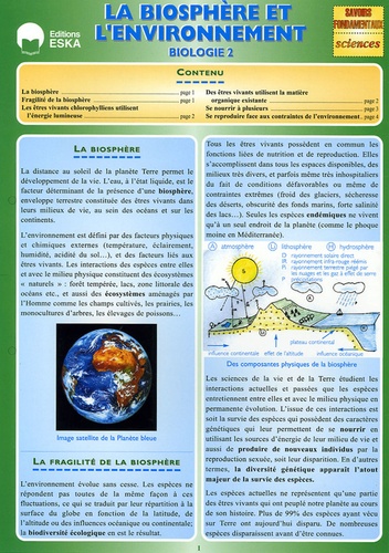 Régis Demounem - Biologie - Tome 2, La biosphère et l'environnement.
