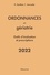 Ordonnances en gériatrie. Outils d'évaluation et prescriptions  Edition 2022