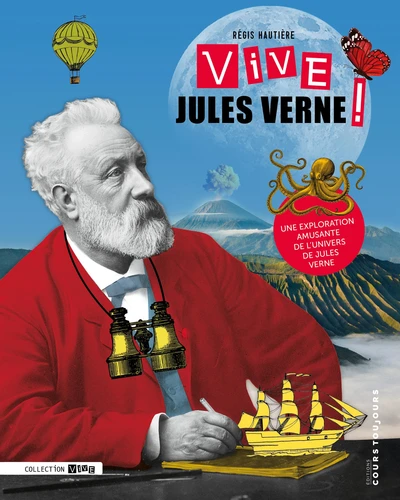 Couverture de Vive Jules Verne !