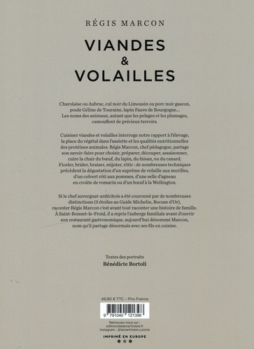 Viandes & Volailles - 20 portraits d'animaux, 60 - Régis Marcon