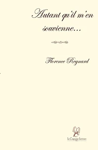Autant qu'il m'en souvienne