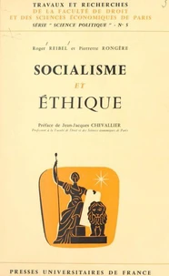 Socialisme et éthique