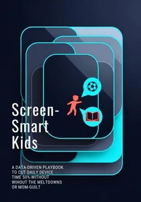 Screen-Smart Kids: A Data-Driven Playbook to Cut Daily Device Time by 50%—Without the Meltdowns or Mom-Guilt