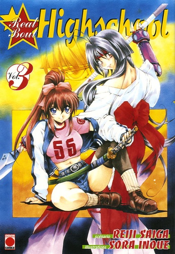 Reiji Saiga et Sora Inoue - Real Bout Highschool Tome 3 : .