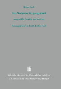 Aus Sachsens Vergangenheit