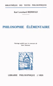 Philosophie élémentaire