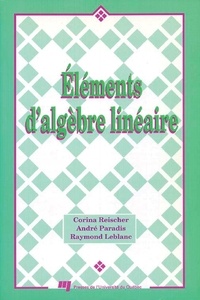  Reisch/para/leb - Elements d'algebre lineaire.