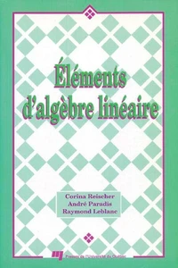 Elements d'algebre lineaire