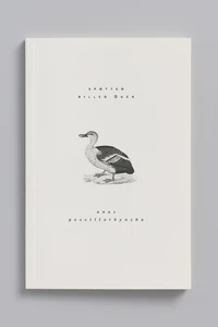 Carnet de notes Canard à bec tâcheté