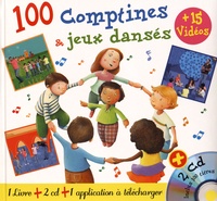 Rémi Guichard - 100 comptines et jeux dansés. 2 CD audio