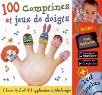 Rémi Guichard et Bruno Robert - 100 comptines et jeux de doigts. 2 CD audio
