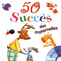 Rémi Guichard et Bruno Robert - 50 succès des maternelles. 1 CD audio