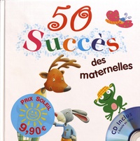 Rémi Guichard et Bruno Robert - 50 succès des maternelles. 1 CD audio