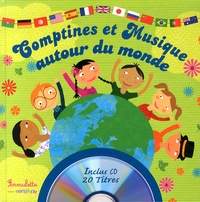 Rémi Guichard et Sandrine Lhomme - Comptines et musique autour du monde. 1 CD audio