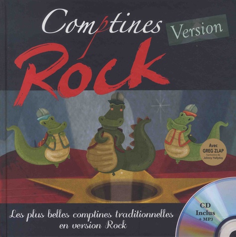 Comptines version rock  avec 1 CD audio MP3