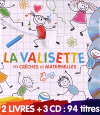 Rémi Guichard - La valisette des crêches et maternelles - 2 volumes : Danse avec Lilou et Babou ; Le coffret des crèches et maternelles. 3 CD audio