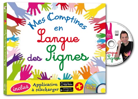 Rémi Guichard et Aliza M'Sika - Mes comptines en langue des signes. 1 DVD