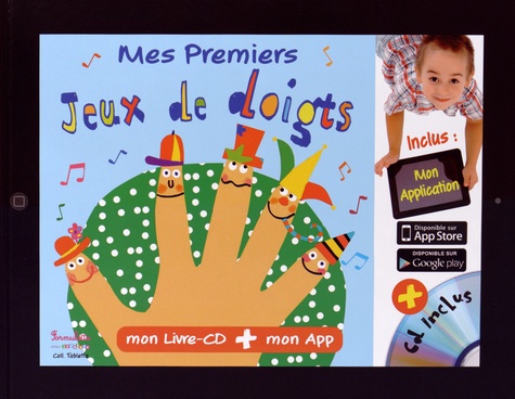 Rémi Guichard et Marie-Pierre Tiffoin - Mes premiers jeux de doigts. 1 CD audio