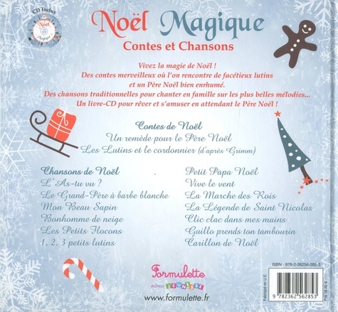 Noël magique - Contes et chansons de Rémi Guichard - Album - Livre - Decitre