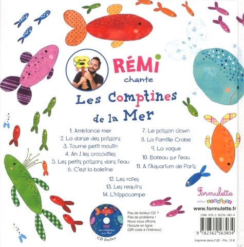 Remi chante les comptines de la mer  avec 1 CD audio