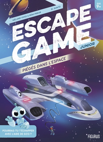 Nom D équipe Drole Escape Game Escape Game junior - Piégés dans l'espace de Rémi Prieur - Grand Format