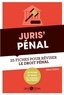 Rémi Raher - Juris' Pénal - 25 fiches pour comprendre et réviser le droit pénal général.