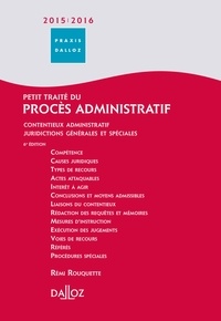 Petit traité du procès administratif 2015/2016.pdf
