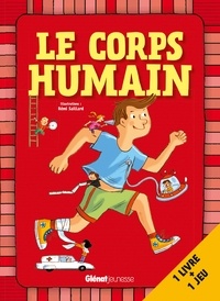 Rémi Saillard et Delphine Godard - Le corps humain - Contient : 1 livre, 1 plateau de jeu, 1 planche de 18 pions, 2 dés, 50 cartes.