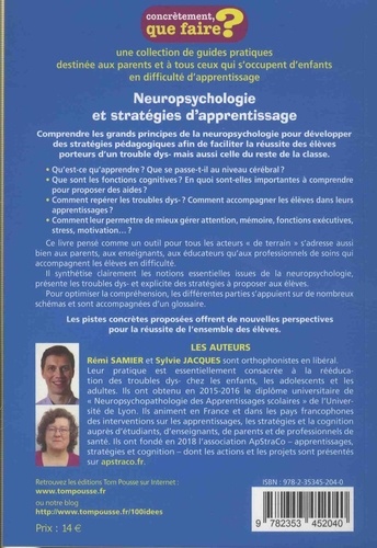 Neuropsychologie et stratégies d'apprentissage