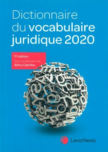 Dictionnaire Du Vocabulaire Juridique Grand Format - 