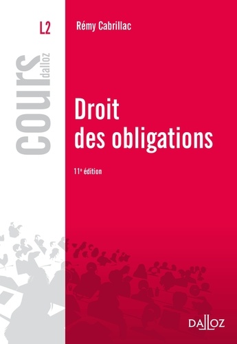 Droit des Obligations 11e édition