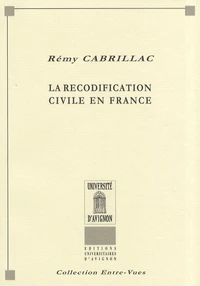 La recodification civile en France