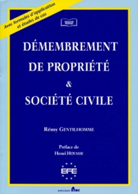 Rémy Gentilhomme - Démembrement de propriété & société civile.