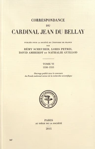 Correspondance du cardinal Jean du Bellay