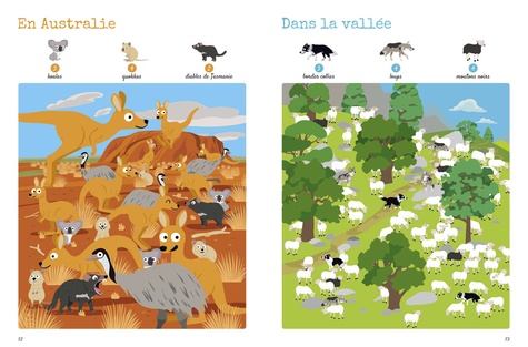 Cherche et trouve ! 1000 animaux