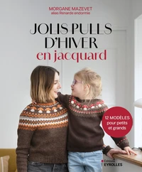 Jolis pulls d'hiver en jacquard