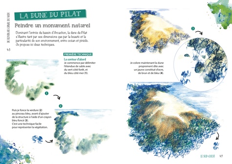 Dessiner la France. Réaliser son carnet de voyage